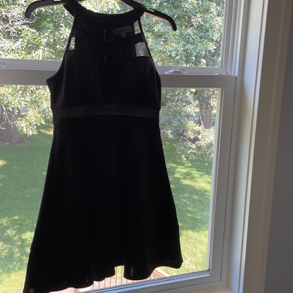 A black medium homecoming dress